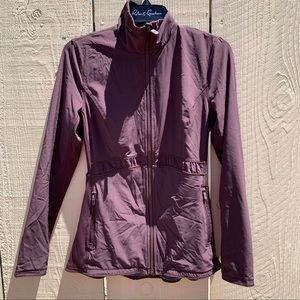 Lululemon Round Trip Full Zip Jacket Ruched Pelt Purple Swift Ultra Light